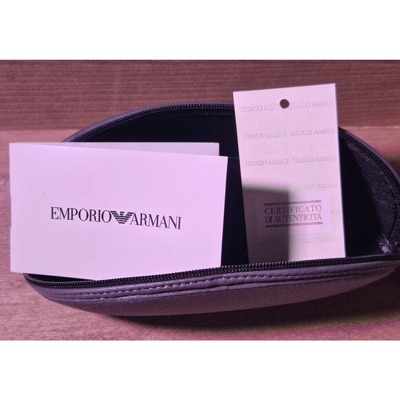 Emporio Armani EA 4007 5045/8G Sunglasses Frames Black Gray 54-19-135 Oversized main image 10